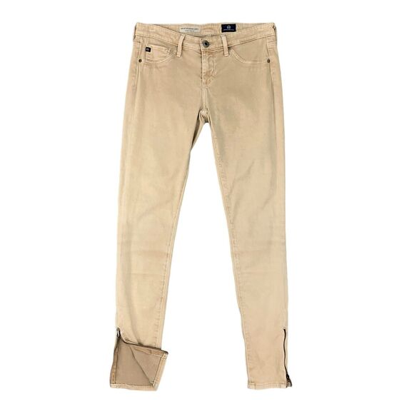 Ag Adriano Goldschmied Pants - AG Adriano Goldschmied The Zip Up Legging Ankle Pants 25 Skinny Low Rise *READ